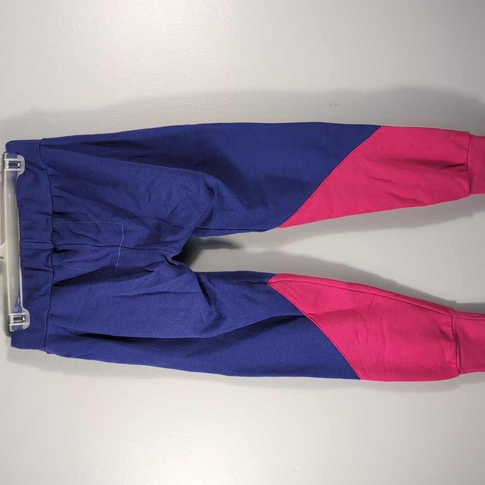 Aviator Nation Glider Purple/Pink Colorblock Sweatpants, - Picture 3 of 7